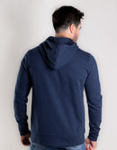 Moletom Masculino com Capuz e Zíper Conforto Premium – Cor Azul